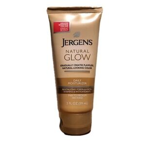 Jergens Natural Glow Daily Moisturizer Fair To Medium Travel Size 2oz